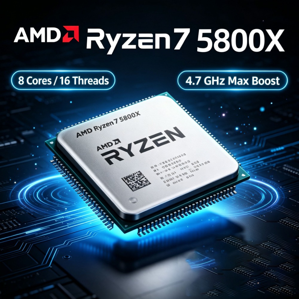 Amd Cpu Ryzen 7 - AMD R7 5800X Ryzen 7 5800X