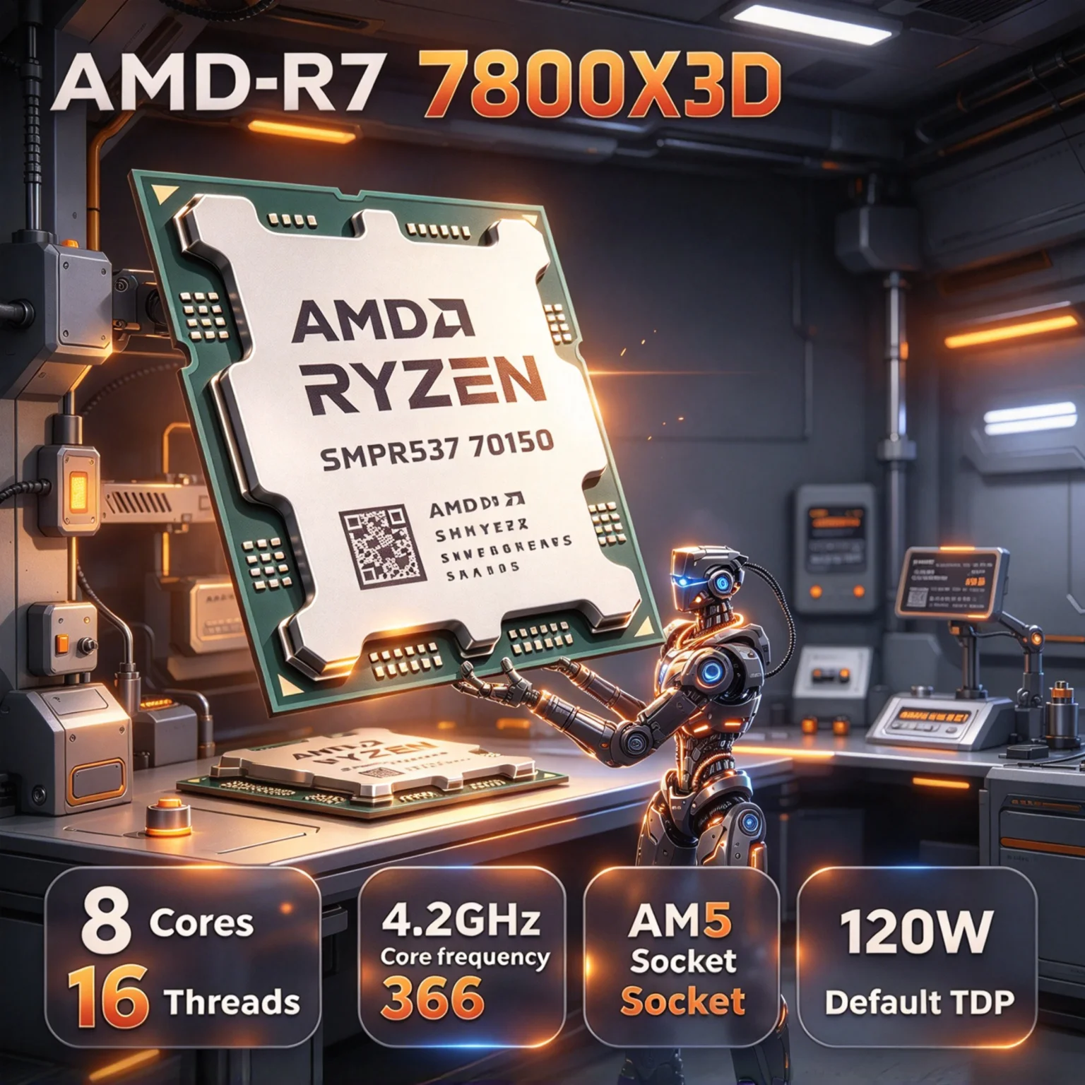 Amd Cpu Ryzen 7 - NUOVA CPU AMD Ryzen 7 7800X3D