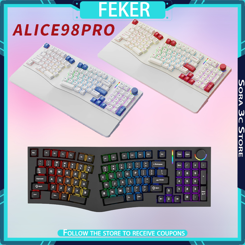 FEKER Alice98pro Tastiera mecc - Gaming Keyboard Hot Swappable recensione e prezzo